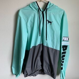 Pink by Victoria’s Secret Windbreaker/Rain Jacket